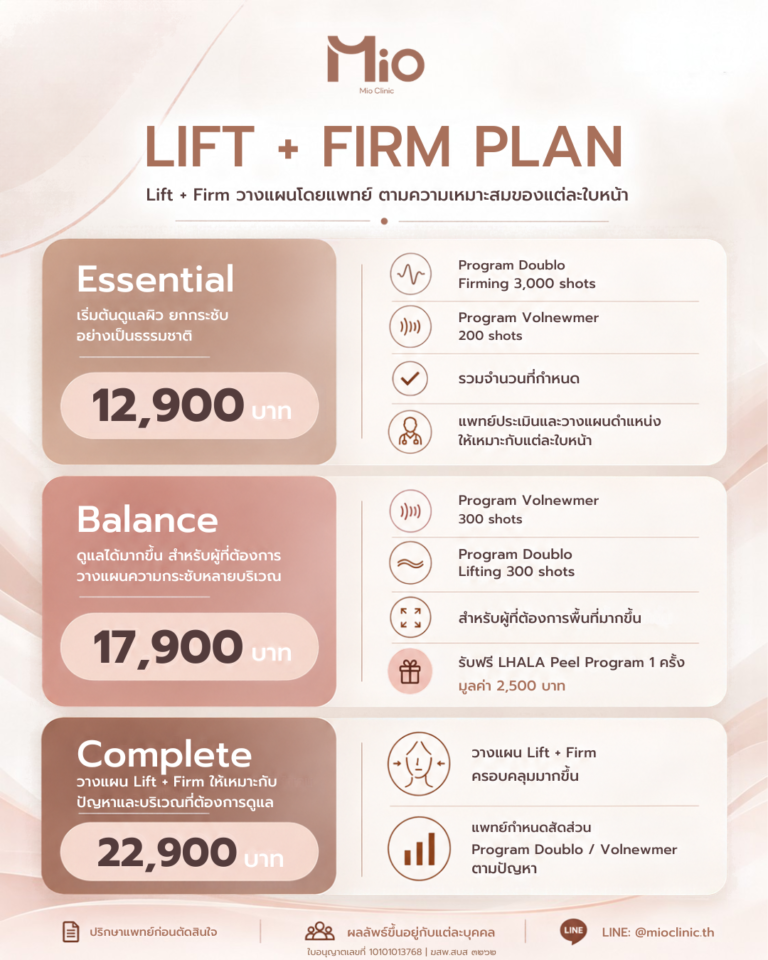 mio clinic lift firm plan doublo volnewmer instagram